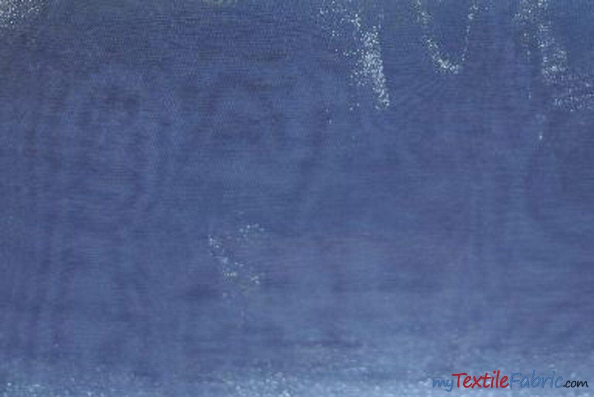 Crystal Organza Polyester Fabric - Sparkle Sheer, 58/60" Width, Yards & Bolts (1 Yard)