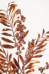 30" Copper Metallic Pepperberry Stem