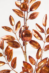 26" Copper Metallic Pomegranate Stem