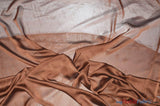 Two Tone Chiffon Polyester Fabric - Iridescent Sheer, 58/60" Width, Multiple Colors (Yards, Bolts, Sample Swatch)