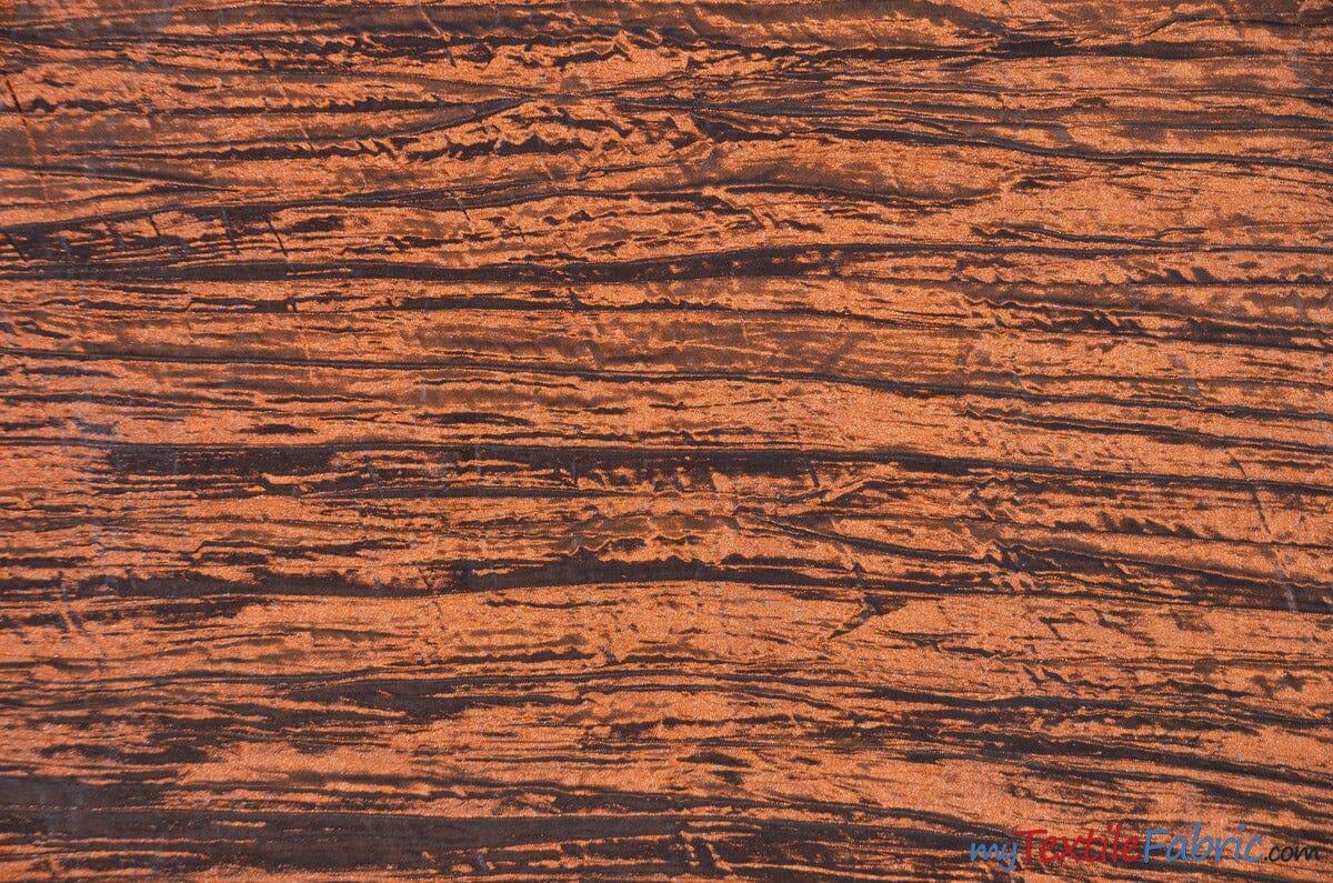 Crease Taffeta Crush Taffeta Polyester Fabric - Crushed Texture, 50/52" Width (Continuous Yards Or By Bolt)