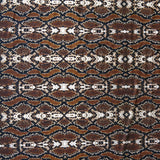 Swim Knit Nylon Spandex Copperhead Snakeskin Print