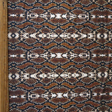 Swim Knit Nylon Spandex Copperhead Snakeskin Print