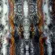 Nylon Lycra Swimsuit Fabric Copper Python UV Treated