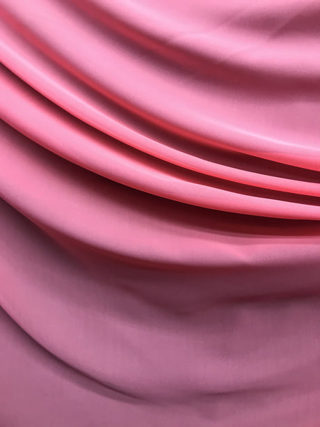 Coral Chiffon Fabric - Coral, 59"-60" Width (1 Yard)