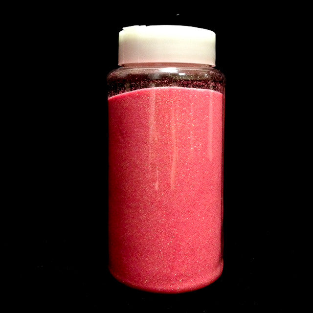 4 x 1-Pound Bottle Coral Polyester Craft Glitter (64 Ounces)