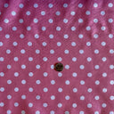 Tela de algodón poliéster con pequeños lunares de 1 yarda, multicolor para ropa y manualidades, 60 pulgadas de ancho