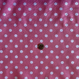 Small Polka Dot Poly Cotton Fabric - Multi-Color Polka Dots, 60" Width