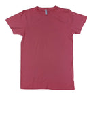 Lucky Friends 1001 100% Cotton Fabric - Coral, Round Neck, 4.2 Oz, Tubular, No Side Seams (1 Piece)