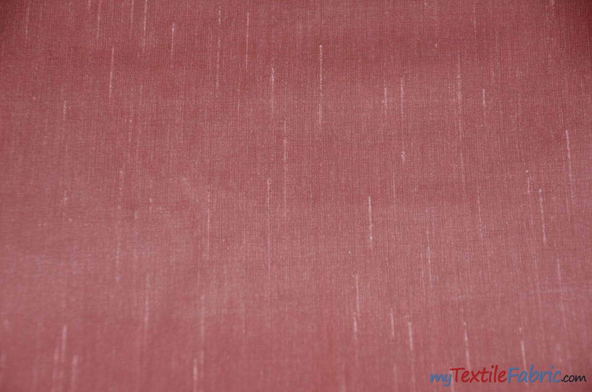 IFR Extra Wide Dupioni Silk 100 Percent Polyester Faux Dupioni Fabric - Multiple Colors, 120" Wide (1 Yard)