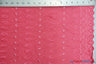 Polyester Cotton Eyelet Embroidery Fabric - Double Sided Border, 45" Wide, Multiple Colors (1 Yard)