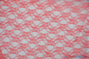 Giselle Floral Lace Polyester Spandex Fabric - Sheer Vintage Stretch Lace, 58/60" Width, Multiple Colors (1 Yard)