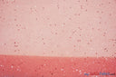 Tulle Glitter With Sequins Polyester Fabric - Glitter Embellished Sheer Tulle, Multiple Colors, 58/60" Width (1 Yard)
