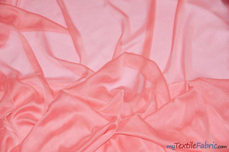 Two Tone Chiffon Polyester Fabric - Iridescent Sheer, 58/60" Width, Multiple Colors (Yards, Bolts, Sample Swatch)