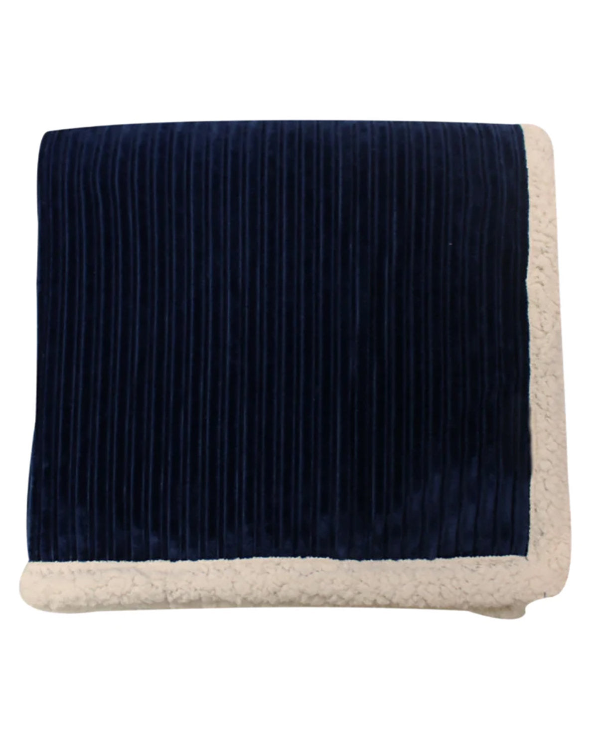 Corduroy Lambswool Throw Blanket