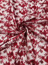 Corded Lace Butterfly Design Polyester Fabric - Butterfly Embroidered Sequin Mesh Lace, 50-54" Width (1 Yard)