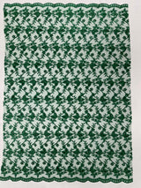 Corded Lace Butterfly Design Polyester Fabric - Butterfly Embroidered Sequin Mesh Lace, 50-54" Width (1 Yard)