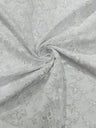 Corded Lace Butterfly Design Polyester Fabric - Butterfly Embroidered Sequin Mesh Lace, 50-54" Width (1 Yard)