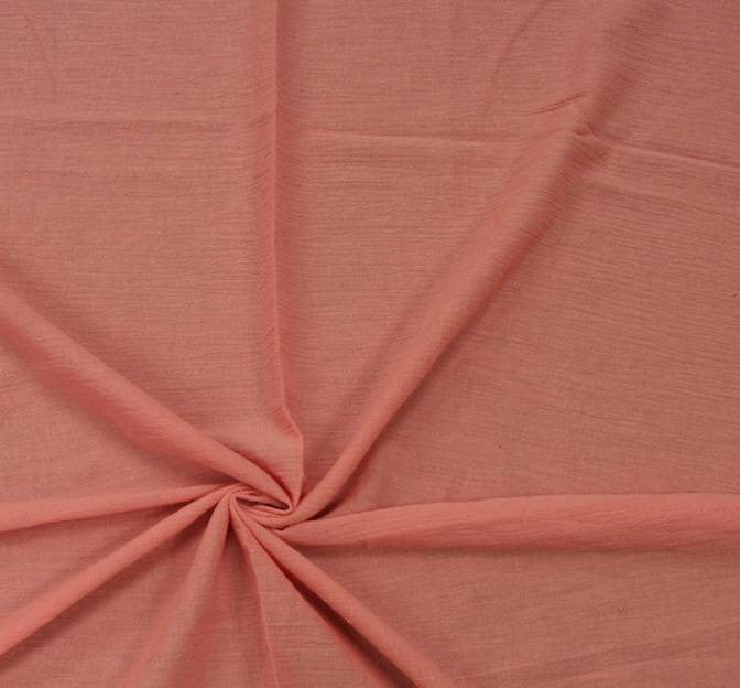 Cotton Gauze 100% Cotton Fabric - Blush, 48/50" Width (1 Yard)