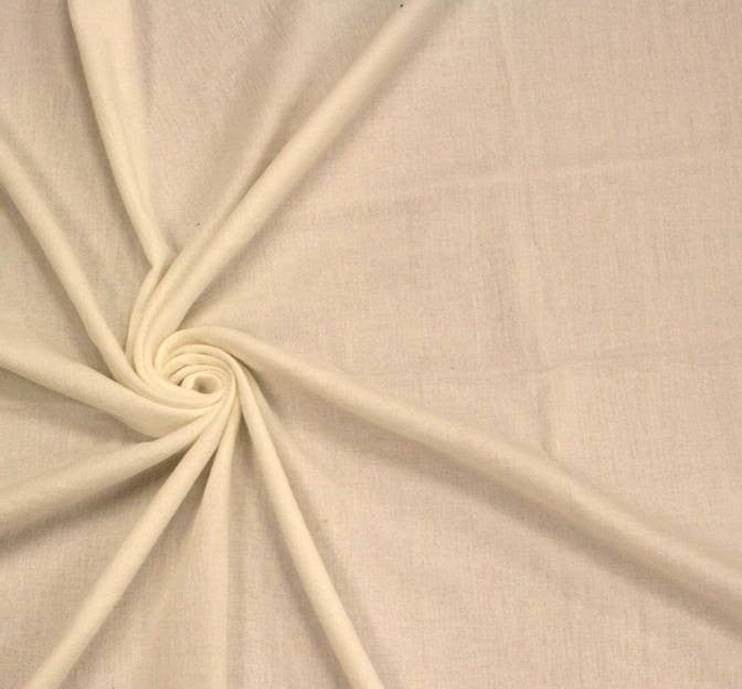 Cotton Gauze 100 Percent Cotton Fabric - Ivory, 48/50" Width (1 Yard)