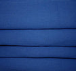 Cotton Gauze 100 Percent Cotton Fabric - Royal, Crinkled Texture, 48/50" Width (1 Yard)