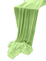 Cotton Gauze Sheer Table Runner Fabric - Sheer, 14" X 180" (1 Piece)