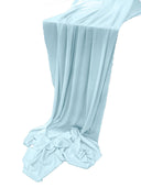 Cotton Gauze Sheer Table Runner Cotton Fabric - Sheer, 48" X 120" (1 Unit)