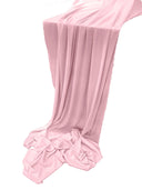 Cotton Gauze Sheer Table Runner - Sheer Cotton Fabric, 48" X 144" (1 Piece)