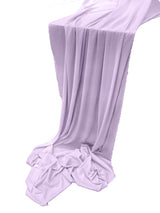 Cotton Gauze Sheer Table Runner - Sheer Cotton Fabric, Multiple Colors, 14" X 120" (1 Piece)