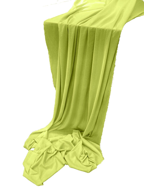 Cotton Gauze Sheer Table Runner Cotton Fabric - Sheer, 14" X 144" (1 Piece)