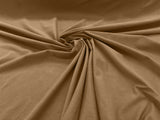 Cotton Jersey Spandex Knit Cotton Spandex Fabric - 58/60" Width, 50% Vertical Stretch, 25% Horizontal Stretch, 180 GSM (1 Yard)