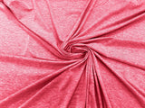 Cotton Jersey Spandex Knit Cotton Spandex Fabric - 58/60" Width, 50% Vertical Stretch, 25% Horizontal Stretch, 180 GSM (1 Yard)