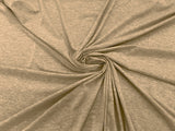 Cotton Jersey Spandex Knit Cotton Spandex Fabric - 58/60" Width, 50% Vertical Stretch, 25% Horizontal Stretch, 180 GSM (1 Yard)