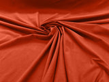 Cotton Jersey Spandex Knit Cotton Spandex Fabric - 58/60" Width, 50% Vertical Stretch, 25% Horizontal Stretch, 180 GSM (1 Yard)