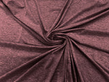 Cotton Jersey Spandex Knit Cotton Spandex Fabric - 58/60" Width, 50% Vertical Stretch, 25% Horizontal Stretch, 180 GSM (1 Yard)