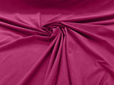 Cotton Jersey Spandex Knit Cotton Spandex Fabric - 58/60" Width, 50% Vertical Stretch, 25% Horizontal Stretch, 180 GSM (1 Yard)