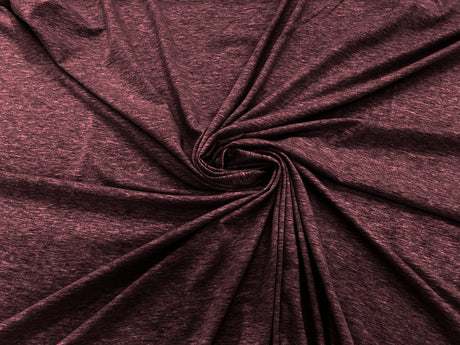 Cotton Jersey Spandex Knit Cotton Spandex Fabric - 58/60" Width, 50% Vertical Stretch, 25% Horizontal Stretch, 180 GSM (1 Yard)