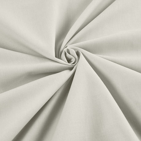 Cotton Polyester Broadcloth Fabric - Solid, 58/60" Width (1 Yard)
