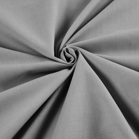 Cotton Polyester Broadcloth Fabric - Solid, 58/60" Width (1 Yard)