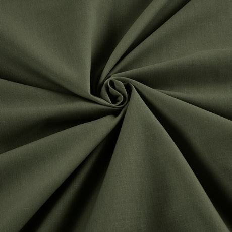 Cotton Polyester Broadcloth Fabric - Solid, 58/60" Width (1 Yard)