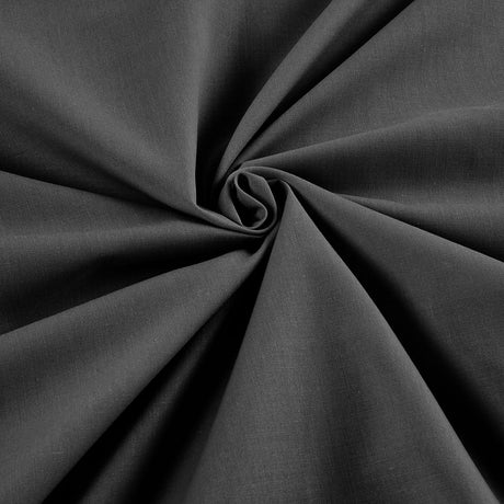 Cotton Polyester Broadcloth Fabric - Solid, 58" Width (1 Yard)