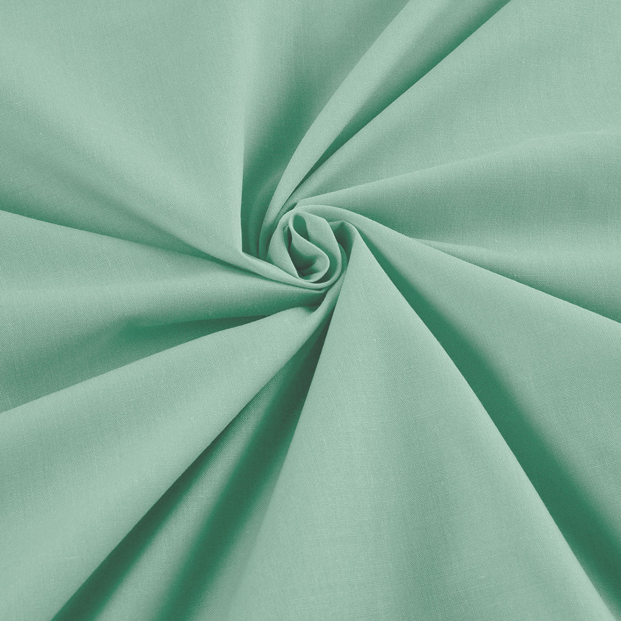 Cotton Polyester Broadcloth Fabric - Solid, 58" Width (1 Yard)