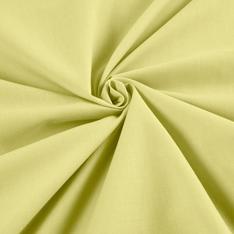 Cotton Polyester Broadcloth Fabric - Solid, 58" Width (1 Yard)