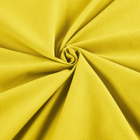 Cotton Polyester Broadcloth Fabric - Solid, 58" Width (1 Yard)