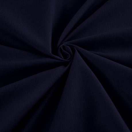 Cotton Polyester Broadcloth Fabric - Solid, 58" Width (1 Yard)