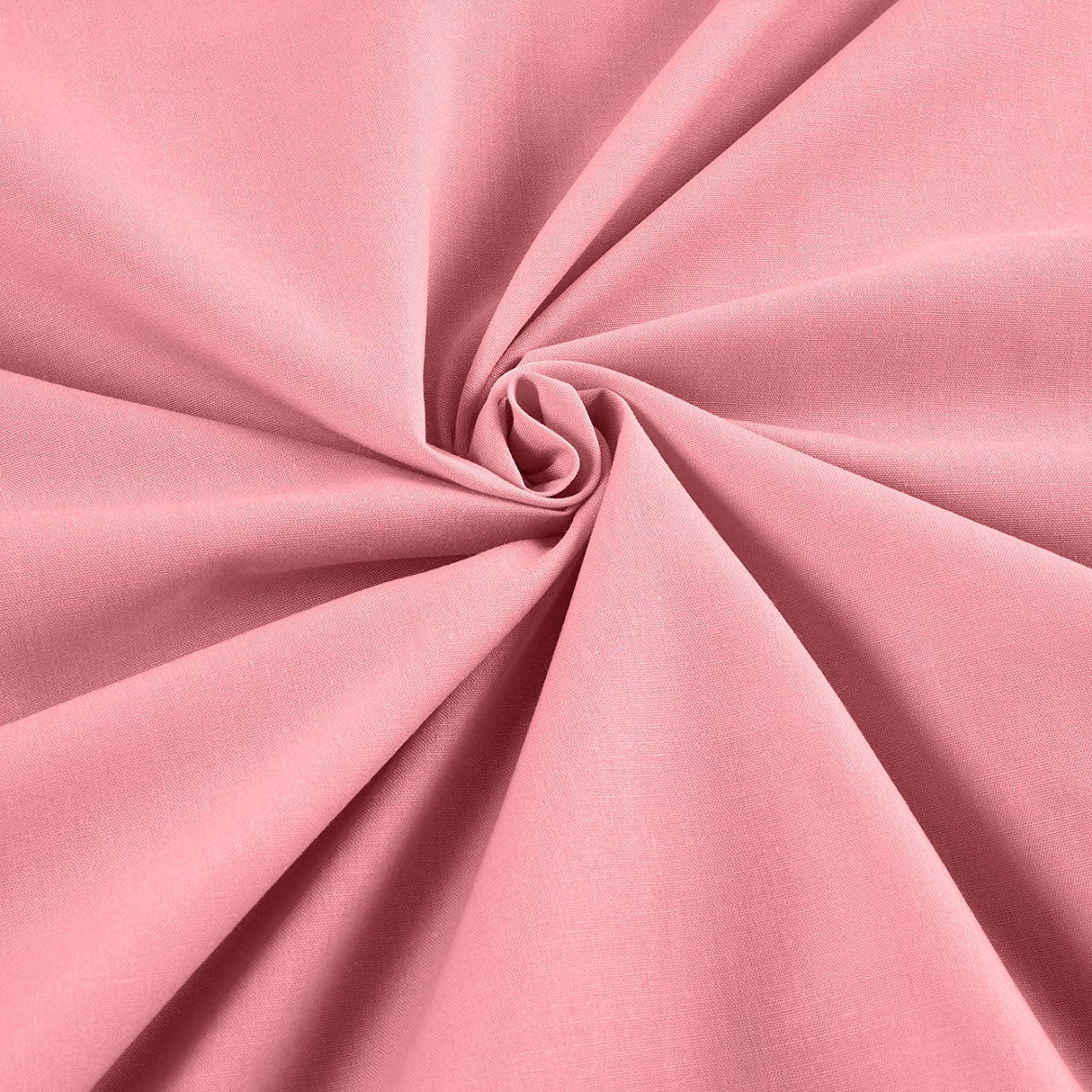 Cotton Polyester Broadcloth Fabric - Solid, 58" Width (1 Yard)