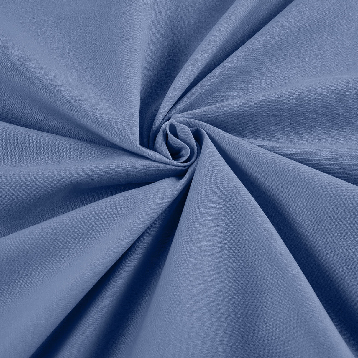 Cotton Polyester Broadcloth Fabric - Solid, 58" Width (1 Yard)