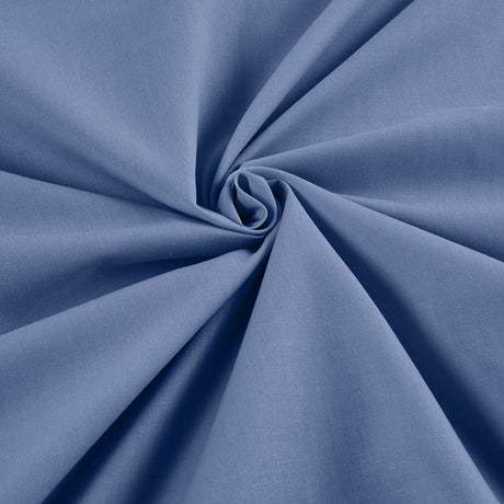 Cotton Polyester Broadcloth Fabric - Solid, 58" Width (1 Yard)