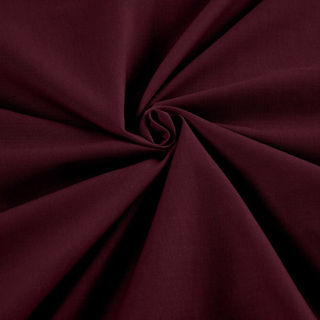 Cotton Polyester Broadcloth Fabric - Solid, 58" Width (1 Yard)