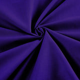 Cotton Polyester Broadcloth Fabric - Solid, 58" Width (1 Yard)